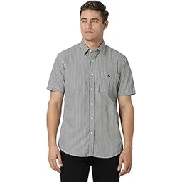 van heusen Men's Checkered Slim Fit Shirt-picture-22