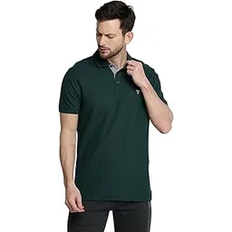van heusen Men's Cotton Regular Fit Polo T-Shirt-picture-42
