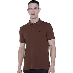 Van Heusen Men's Cotton Solid Regular Fit T-Shirt-picture-41