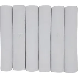 van heusen Men's Cotton White Handkerchief (Pack Of 6) White,-picture-42