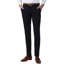 van heusen Men's Mid Rise Slim Work Utility Pants-picture-42