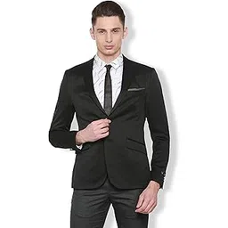 Van Heusen Men's Notch Lapel Regular Fit Suit-picture-44