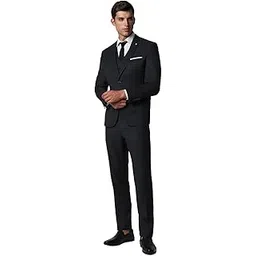van heusen Men's Polyester Blend Three Piece Suit-Dress Set-picture-27