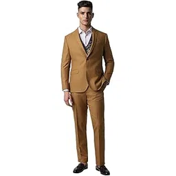 van heusen Men's Polyester Blend Three Piece Suit-Dress Set-picture-19