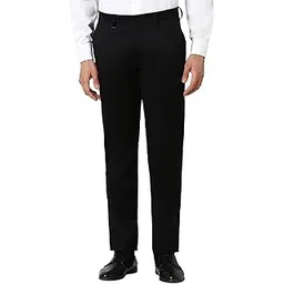 van heusen Men's Regular Fit Mid Rise Pants-picture-49