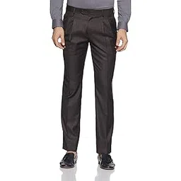 van heusen Men's Slim Fit Formal Trousers-picture-12