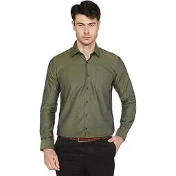 van heusen Men's Slim Fit Premium Ceremonial 100% Cotton Print Shirt-picture-30