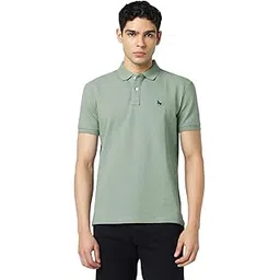 Van Heusen Men's Solid Regular Fit T-Shirt-picture-24