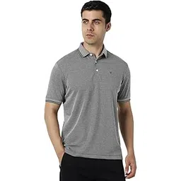 van heusen Men's Solid Regular Fit T-Shirt-picture-43