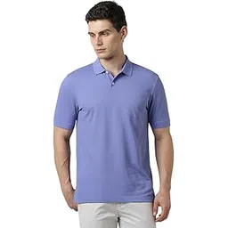 van heusen Men's Solid Regular Fit T-Shirt-picture-44