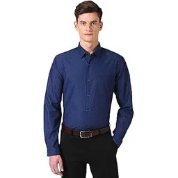 van heusen Men's Solid Regular Fit Thermal Top (71002_Black-picture-31