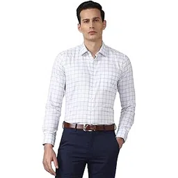 van heusen Men's Solid Slim Fit Shirt-picture-18