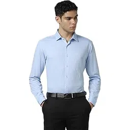 van heusen Men's Solid Slim Fit Shirt-picture-18