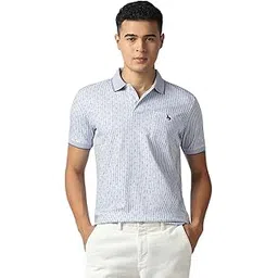 van heusen Men's Striped Regular Fit T-Shirt-picture-31