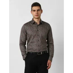 Van Heusen Multicolor Cotton Slim Fit Printed Shirt-picture-11
