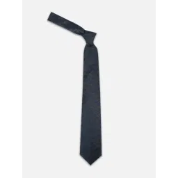 Van Heusen Navy Embroidered Formal Tie-picture-38