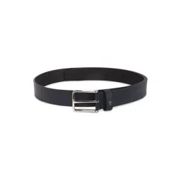 Van Heusen Navy Leather Casual Belt for Men-picture-28