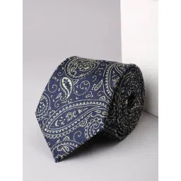 Van Heusen Navy Polyester Printed Tie-picture-13