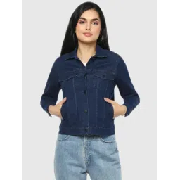 Van Heusen Navy Regular Fit Jacket-picture-27