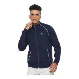 Van Heusen Navy Regular Fit Jacket-picture-35