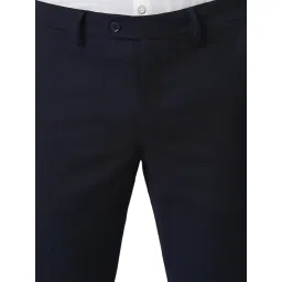 Van Heusen Navy Slim Fit Trousers image 4