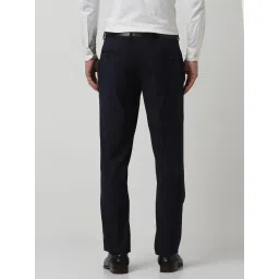Van Heusen Navy Slim Fit Trousers image 2
