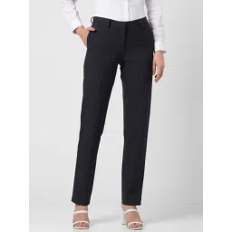 Van Heusen Navy Striped Trousers-picture-48