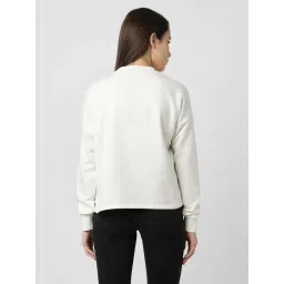 Van Heusen Off-White Printed Sweatshirt image 2