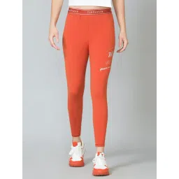 Van Heusen Orange Printed Mid Rise Tights-picture-44