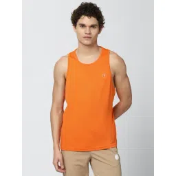 Van Heusen Orange Regular Fit Vests-picture-42