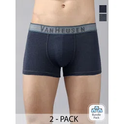 Van Heusen Pack Of 2 Outer Elastic Short Trunks-picture-35