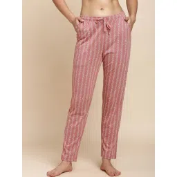 Van Heusen Peach Printed Pyjamas-picture-28