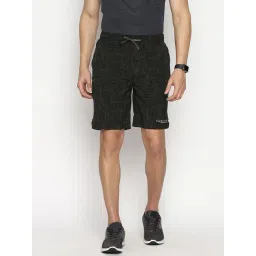 Van Heusen Performance Regular Fit Swift Dry High Stretch Allover Print Woven Shorts - Green-picture-37