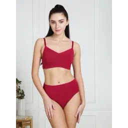 Van Heusen Pink Cotton Full Coverage Bra-picture-33