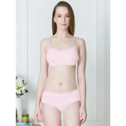 Van Heusen Pink Cotton Minimizer Bra-picture-32