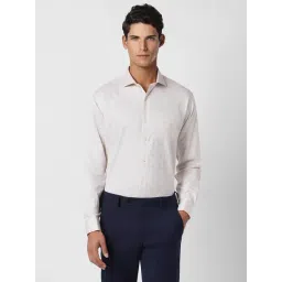 Van Heusen Pink Cotton Regular Fit Printed Shirt-picture-23