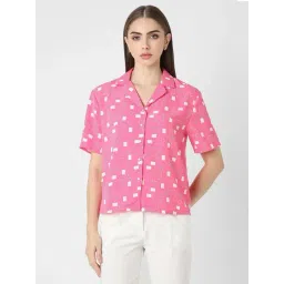 Van Heusen Pink Printed Shirt-picture-31