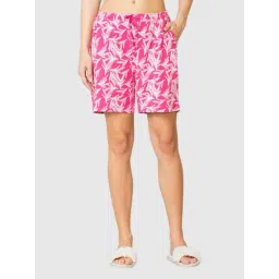 Van Heusen Pink Printed Shorts-picture-41