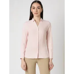 Van Heusen Pink Striped Shirt-picture-33