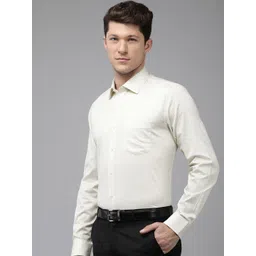 Van Heusen Pure Cotton Slim Fit Opaque Printed Formal Shirt-picture-13