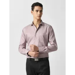 Van Heusen Purple Cotton Regular Fit Shirt-picture-27