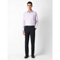 Van Heusen Purple Regular Fit Striped Shirt image 5