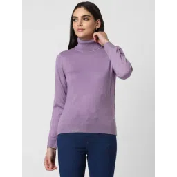 Van Heusen Purple Regular Fit Sweater-picture-40