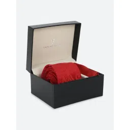 Van Heusen Red Printed Tie with Pocket Square-picture-23