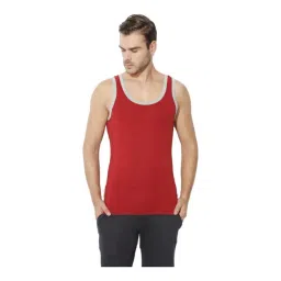 Van Heusen Red Regular Fit Vest-picture-27