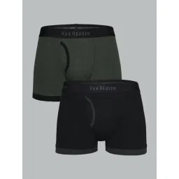 Van Heusen Regular Fit Anti Bacterial Colour Fresh Textured Trunks - Pack of 2-picture-48