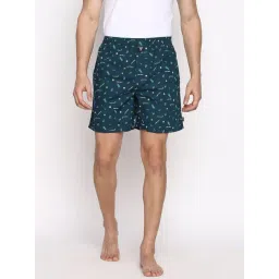 Van Heusen Regular Fit Side Pocket Side Slits All-over Print Boxer Shorts - CPB-71-picture-48