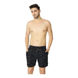 Van Heusen Regular Fit Side Pocket Side Slits Allover Print Boxer Shorts - CPB-56-picture-21