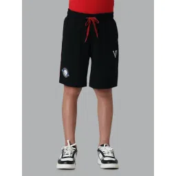 Van Heusen Regular Fit Smart Tech Easy Stain Release Shorts - Black-picture-39