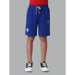 Van Heusen Regular Fit Smart Tech Easy Stain Release Shorts - Brilliant Blue-picture-20